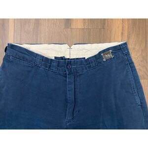 VTG 90s Men Polo Ralph Lauren GI Fit Military navy cotton chino pants, 33x30